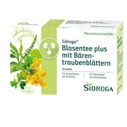 Sidroga Blasentee plus mit Bärentraubenblättern, 20X2.0 g> Entwässernde Medikamente|Blasentee