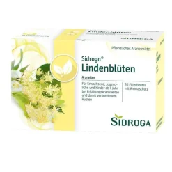 Sidroga ® Lindenblüten Filterbeutel, 20X1.8 g> Erkältungstee|Hustenstiller