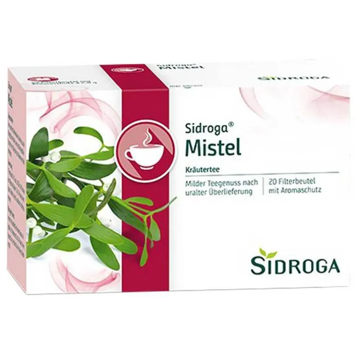 Sidroga Mistel Tee Filterbeutel, 20X2.0 g> Magentee