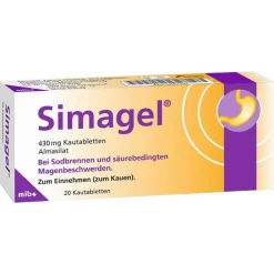 Simagel Kautabletten, 20 St
