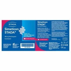 Stada Simeticon ® 280 mg Weichkapseln, 32 St> Medikamente Gegen Blähungen
