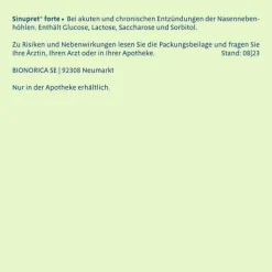 Sinupret forte überzogene Tabletten, 50 St