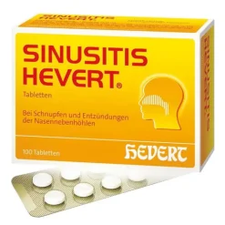 Hevert Sinusitis Tabletten, 100 St> Hevert|Schnupfen & Nasennebenhöhlen