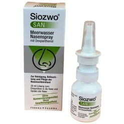 Siozwo San Meerwasser Nasenspray mit Dexpanthenol, 20 ml