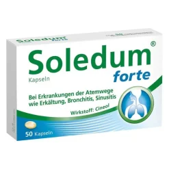 Soledum Kapseln forte, 50 St> Schnupfen & Nasennebenhöhlen|Hustenlöser