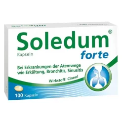 Soledum Kapseln forte, 100 St> Schnupfen & Nasennebenhöhlen|Hustenlöser