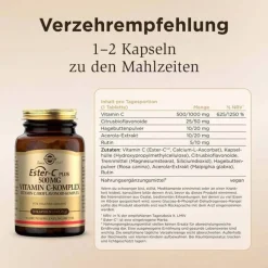Solgar Ester-C plus 500 mg Kapseln, 50 St