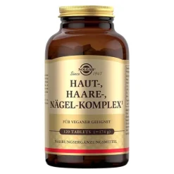 Solgar Haut Haare Nägel Komplex Tabletten, 120 St> Mikronährstoffe