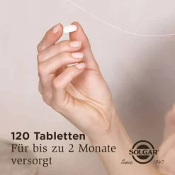 Solgar Haut Haare Nägel Komplex Tabletten, 120 St><noscript><img width=