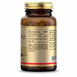 Solgar Vitamin B12 500 µg Kapseln, 50 St> Vitamin B12 (Cobalamin)