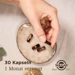 Solgar Vollspektrum Curcumin Kapseln, 30 St