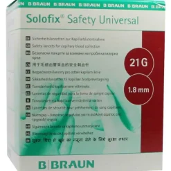Solofix Safety Univers.Lanzet.21G 1,8mm Stichl., 200 St
