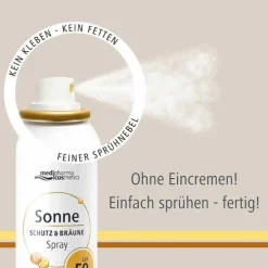 Dr. Theiss Sonne Schutz & Bräune Aerosol-Spray bronze LSF 50, 150 ml><noscript><img width=