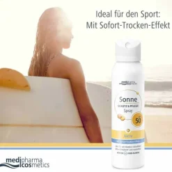 Medipharma Cosmetics Sonne Schutz & Pflege Aktiv Aerosol-Spray LSF 50, 150 ml> Lsf 50+