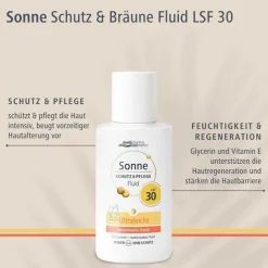 Sonne Schutz & Pflege Fluid ultraleicht LSF 30, 50 ml