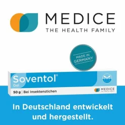 Soventol Gel bei Insektenstichen und Juckreiz auf der Haut, 50 g><noscript><img width=