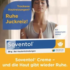 Soventol ® HydroCort 0,5% Creme bei akuten Hautentzündungen, 30 g> Mittel Gegen Sonnenbrand|Allergie Medikamente