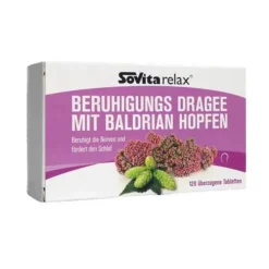 Sovita relax Beruhigungs Dragee mit Baldrian Hopfen, 120 St> Beruhigungsmittel