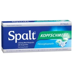 Spalt ® KOPFSCHMERZ Weichkapseln, 20 St> Zahnschmerztabletten|Regelschmerzen Tabletten