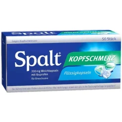 Spalt ® KOPFSCHMERZ Weichkapseln, 50 St> Zahnschmerztabletten|Regelschmerzen Tabletten