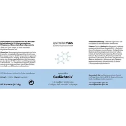 Spermidin Gedächtnis Kapseln, 60 St