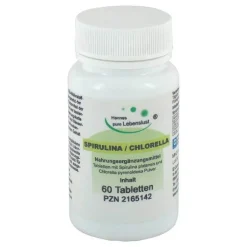 Spirulina + Chlorella Tabletten, 60 St