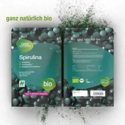 Spirulina 500 mg Bio Naturland Tabletten, 2000 St