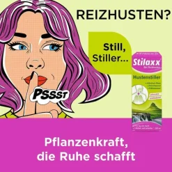 Stilaxx ® Hustenstiller bei Reizhusten, 200 ml> Hustenstiller