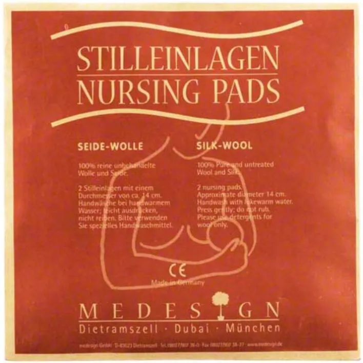 Medesign Stilleinlagen Seide / Wolle, 2 St> Stilleinlagen