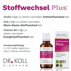Stoffwechsel Plus Dr. Koll Gemmo Komplex Cholin Zink, 50 ml
