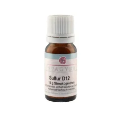 Sulfur D 12 Globuli, 10 g