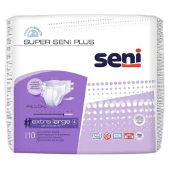 SUPER SENI PLUS XL Windeln für die Nacht für Erwachsene, 10 St