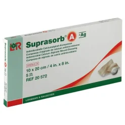 Suprasorb A + Ag Antimik.Cal.A, 5 St> Wundverband