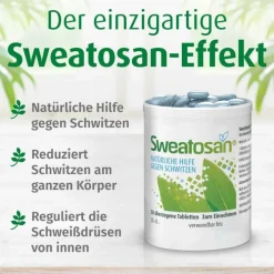 Sweatosan ® überzogene Tabletten, 50 St> Mittel Gegen Schwitzen