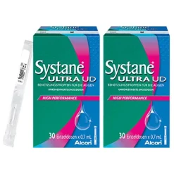 Systane Ultra UD Benetzungstropfen für die Augen, 2x21 ml> Augentropfen Trockene Augen