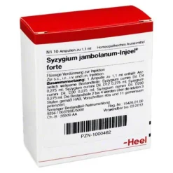 Injeel Syzygium jambolanum forte Ampullen, 10 St> Heel