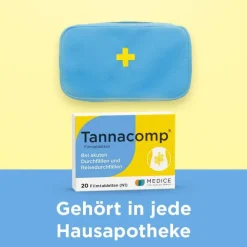 Tannacomp® Filmtabletten bei akutem Durchfall , 20 St