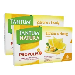 Tantum Natura Propolis mit Orange & Honig Aroma, 2X15 St> Propolis