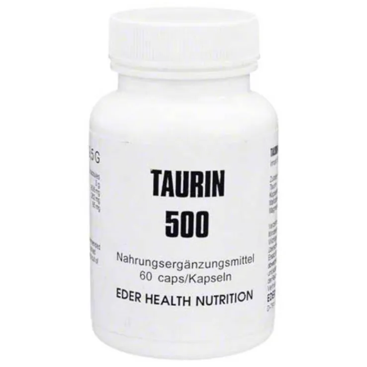 Taurin 500 Kapseln, 60 St