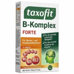 Taxofit B-Komplex Tabletten, 40 St> Hirnleistung & Nerven