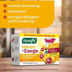Taxofit Immun & Energie Trinkampullen, 7X10 ml