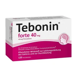 Tebonin ® forte 40 mg Filmtabletten, 120 St> Ginkgo|Durchblutungs Tabletten