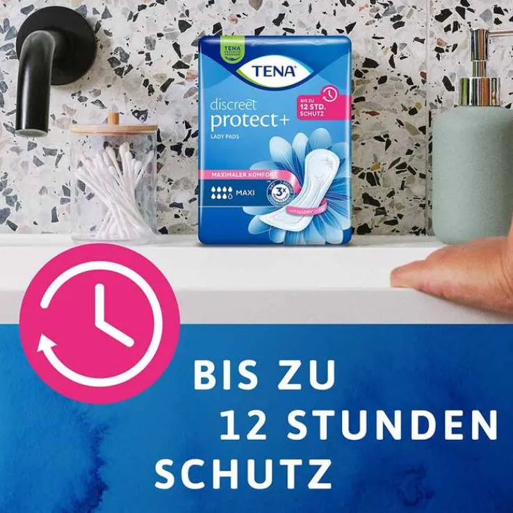 TENA® discreet Maxi Einlagen bei Inkontinenz, 12 St