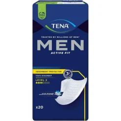 TENA® MEN ACTIVE FIT Level 2 Einlagen bei Inkontinenz, 20 St