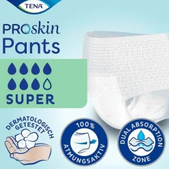 Tena Pants Super L bei Inkontinenz, 4X12 St> Windeln & Pants