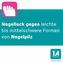 Terbinafin-1A Pharma Nagellack gegen Nagelpilz, 6.6 ml
