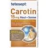 Tetesept Carotin 15 mg Haut + Sonne Filmtabletten, 30 St