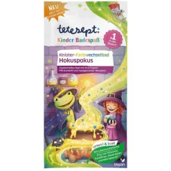 Tetesept Kinder Badespaß Farbwechselbad Hokuspokus, 45 g