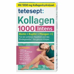 Tetesept Kollagen 1000 Intens Tabletten, 30 St