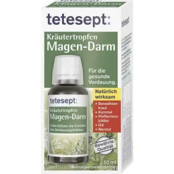Tetesept Kräutertropfen Magen-Darm, 50 ml